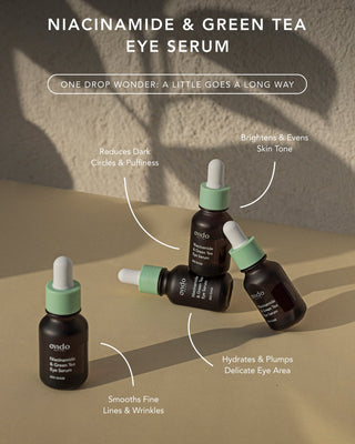 Oogserum met niacinamide en groene thee