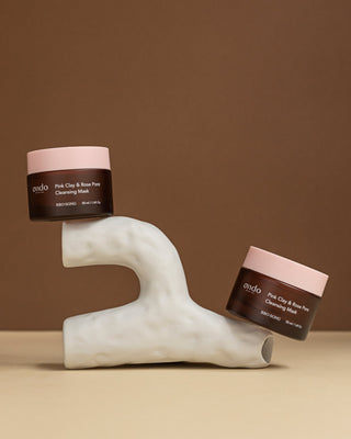 Roze Klei & Rozen Porieënreinigend Masker